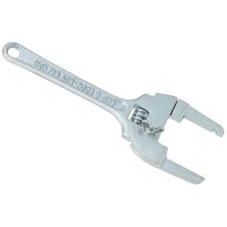 Do it Best 1 to  3 in. Cadmium-Plated Adjustable Slip & Lock Nut Wrench