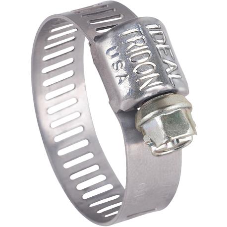 Ideal Tridon 5/16 In. - 5/8 In. All Stainless Steel Micro-Gear Hose Clamp