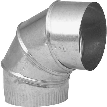 Imperial 30 Ga. 5 In. Galvanized Adjustable Elbow