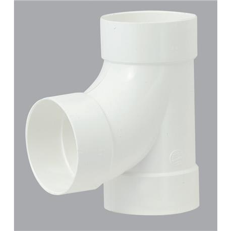 IPEX Canplas 4 In. Sanitary Tee PVC Sewer and Drain Tee