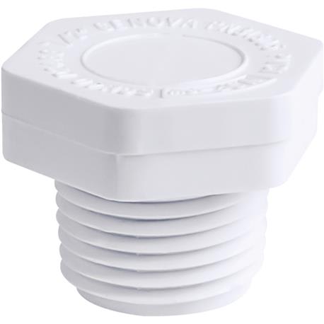 Charlotte Pipe 1/2 In. MIP Schedule 40 PVC Threaded Plug