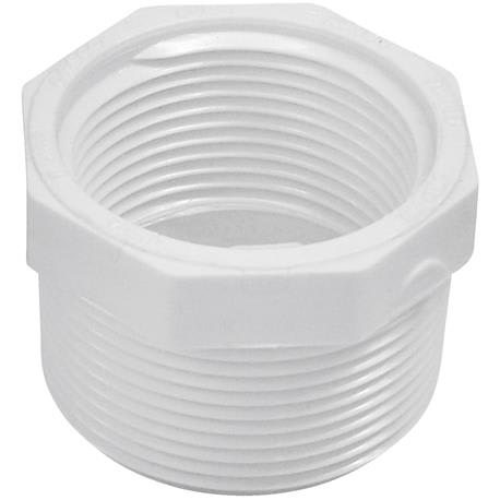 Charlotte Pipe 1-1/2" MPT x 1-1/4" FPT PVC Bushing