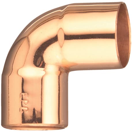 NIBCO 3/4 In. 90 Deg. Close Ruff Copper Elbow