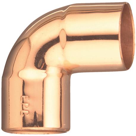 NIBCO 1 In. 90 Deg. Close Ruff Copper Elbow