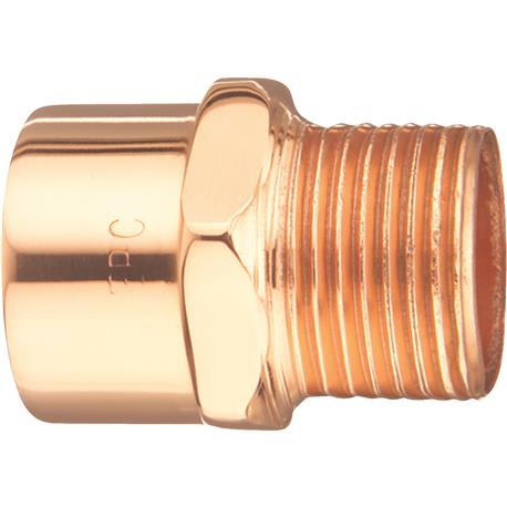 NIBCO 3/4" x 1/2" Copper Male Adapter