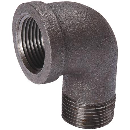 Southland 1-1/4 In. 90 Deg. Street Malleable Black Iron Elbow