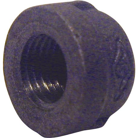 B&K 1-1/4 In. Malleable Black Iron Cap