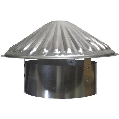 S & K 7" x 11" Galvanized Steel Vent Pipe Cap