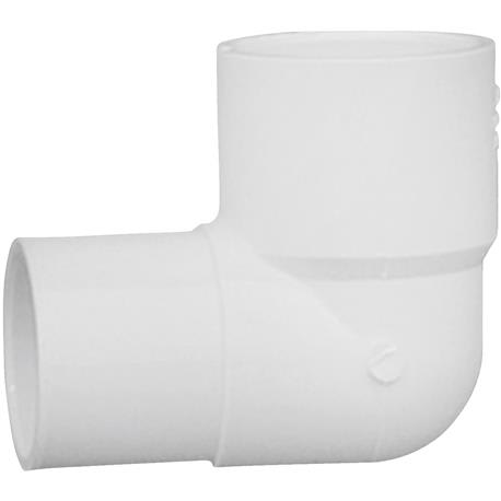 Charlotte Pipe Schedule 40 90 Deg. PVC DWV Street Elbow, 1 In. Slip x Spigot