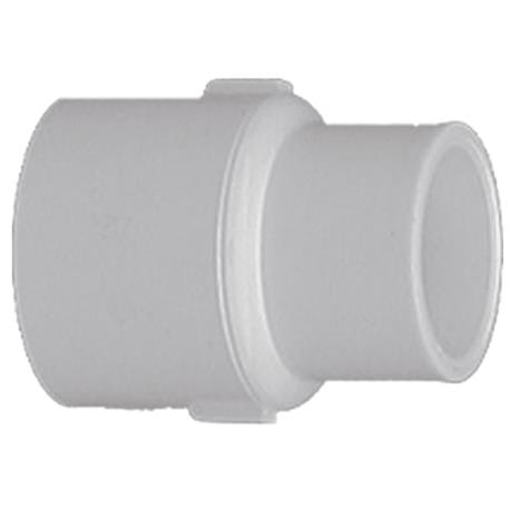 Charlotte Pipe Schedule 40 DWV Reducing PVC Coupling, 3/4 In. Slip x 1/2 In. Slip