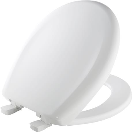 Mayfair Premium Sweptback Slow Close White Plastic Toilet