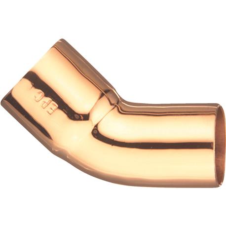 NIBCO 1 In. 45 Deg. Copper Street Elbow