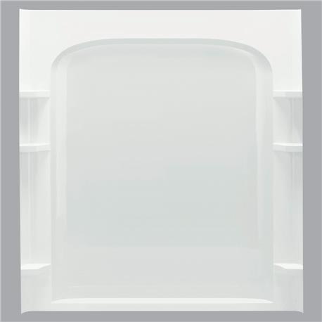 Sterling 60 in. Curved Shower Back Wall