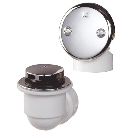 Schedule 40 - PVC - Bathtub Drain Stopper - Foot Lok Stop