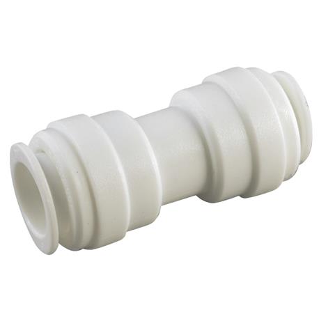 Anderson Metals Push-In Plastic Union, 1/4 In. x 1/4 In.