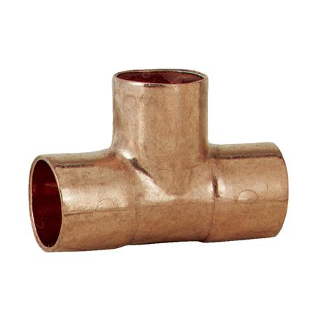 NIBCO CxCxC Copper Tee, 1/2 In. x 1/2 In. x 1/2 In. 10-Pack