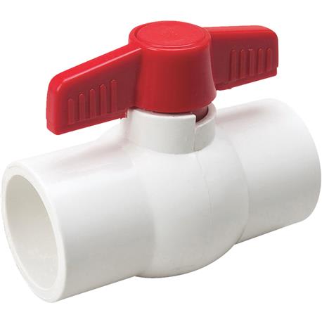 ProLine PVC Quarter Turn Ball Valve, 2 In. S x 2 In. S