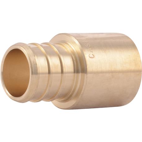 SharkBite 3/4" Male Sweat x 3/4" CF Brass PEX Adapter