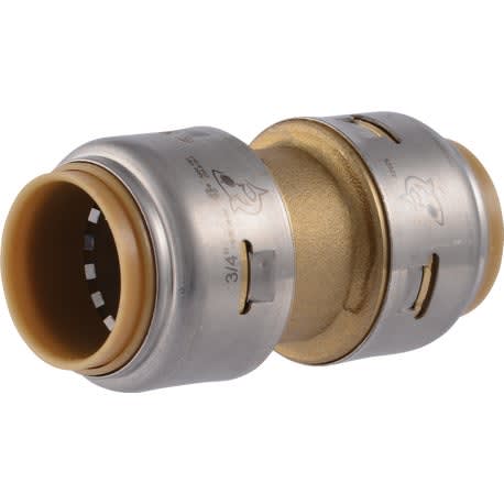 SharkBite 3/4" Push-to-Connect Brass Coupling