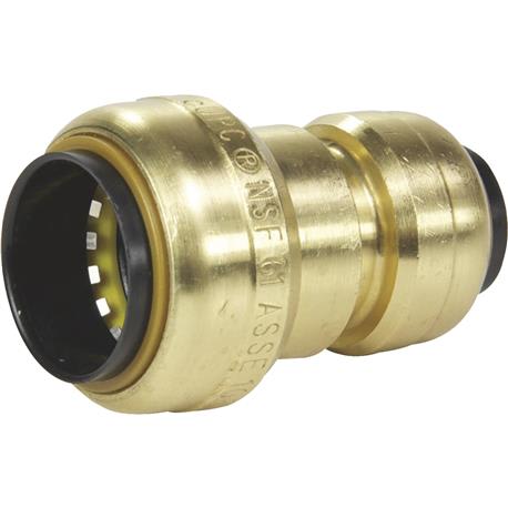 SharkBite 1" x 3/4" Push-to-Connect Brass Coupling