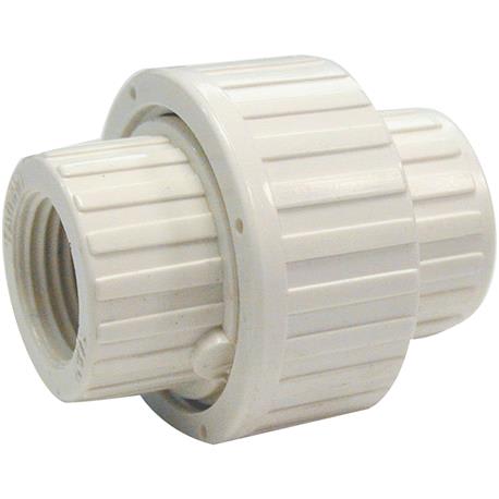 B&K 1-1/4 In. FIP Schedule 80 PVC White Union