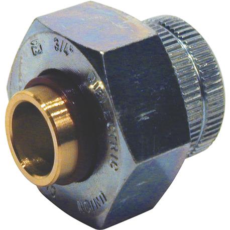 ProLine Galvanized Dielectric Union, 3/4 In. FIP x 1/2 In. Copper Sweat