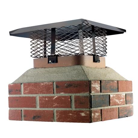 Adjustable Single Flue Chimney Cap for Large Flue