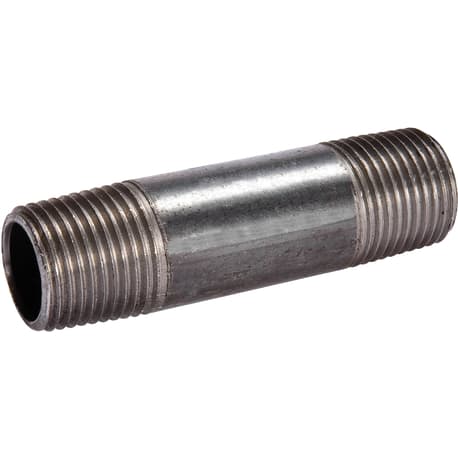 Southland Steel Black Iron Pipe Nipple, 3/4 In. x 5 In.