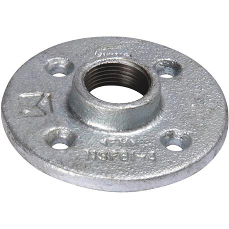 Southland 1" Iron Galvanized Floor Flange