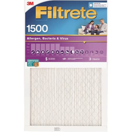 Filtretre Allergen Healthy Living 1550 MPR Furnace Filter, 16" x 25" x 1"