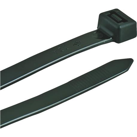 Gardner Bender 48 In. x 0.35 In. Ultra Violet Black Heavy-Duty Cable Tie, 10-Pack