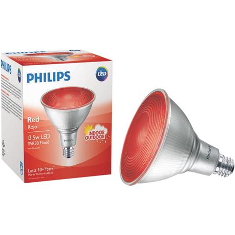 Philips PAR38 Colored LED Floodlight Light Bulb