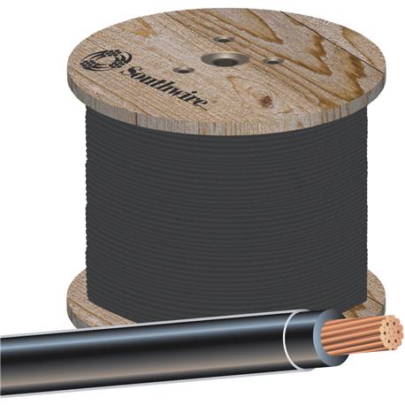 Southwire 500 ft. Stranded Black 14 AWG THHN Wire