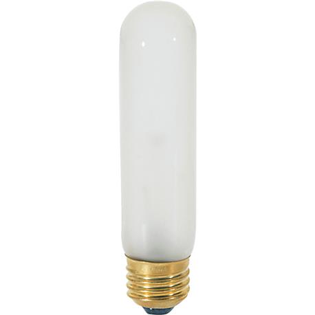 Satco 40 Watt T10 Incandescent Tubular Appliance Light Bulb