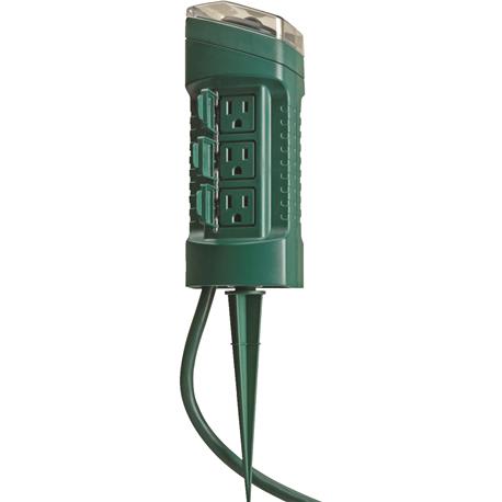 Woods Outdoor Timer Power Stake