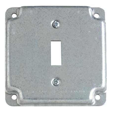 Steel City Single-Toggle Square Device Cover