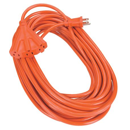 Do it Best Orange 14/3 Extension Cord with Powerblock, 50 ft.