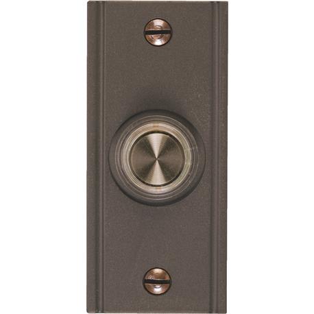 IQ America Wired Lighted Doorbell Push-Button