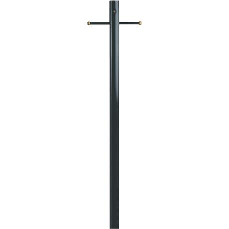 Westinghouse Black Outdoor Lamp Post with Photocell, 7 ft.