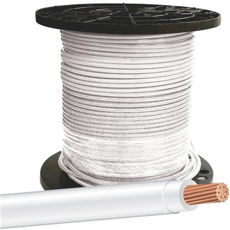 Southwire 500 ft. Stranded White 8-Awg THHN Wire