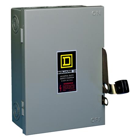 Square D Fusible Safety Switch with Neutral