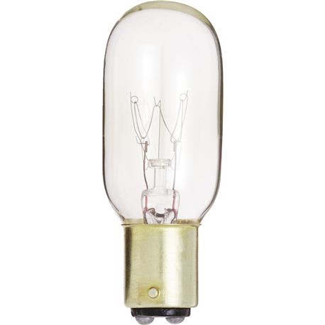 Satco 25 Watt T8 Bayonet Base Incandescent Tubular Light Bulb