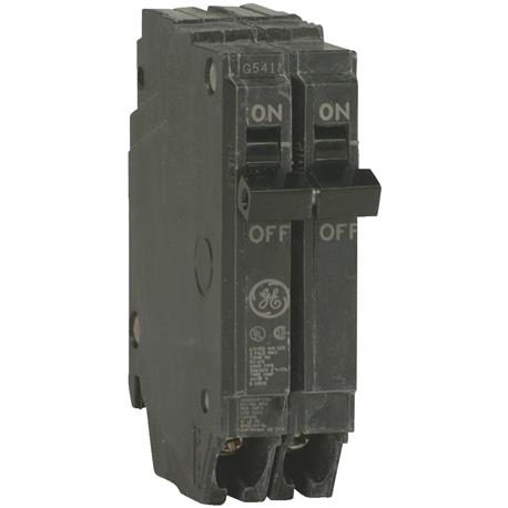 GE THQP 20A Double-Pole Standard Circuit Breaker