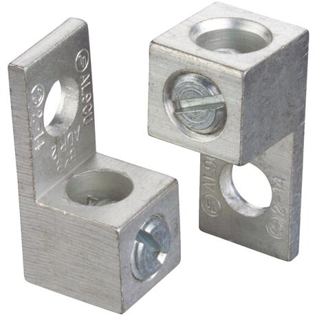 Blackburn Aluminum Lug Terminal, #2 STR thru #14 AWG