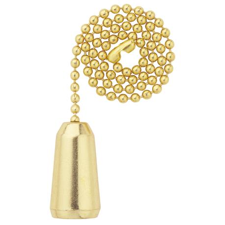 Westinghouse Solid Brass Teardrop Pull Chain, 12 In.