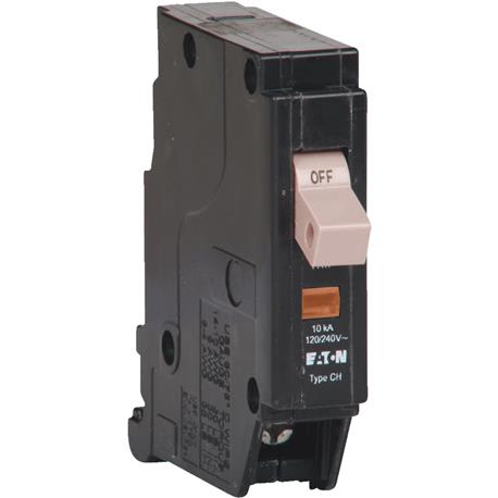 Eaton CHF 15A Single-Pole Standard Trip Circuit Breaker