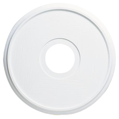 Westinghouse White Molded Plastic Ceiling Medallion, 15-3/4 In.