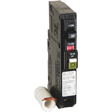 Square D QO Combination Arc Fault Breaker