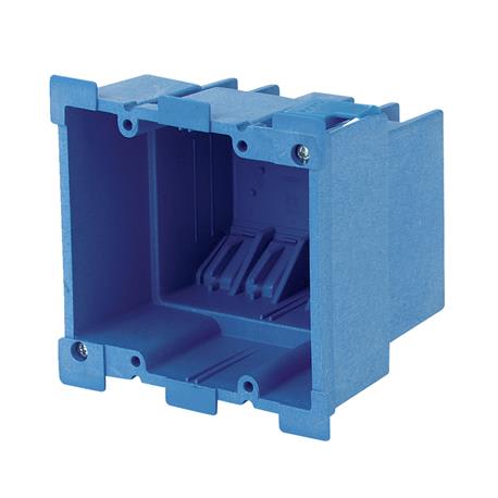 Carlon Superblue 2-Gang Old Work Wall Box