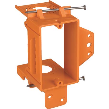 Carlon 1-Gang Low Voltage Box Bracket, 2-8/25 In. x 3-73/100 In.